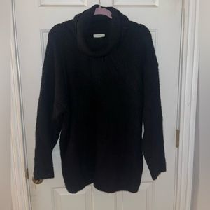Black Turtle Neck Loft Sweater